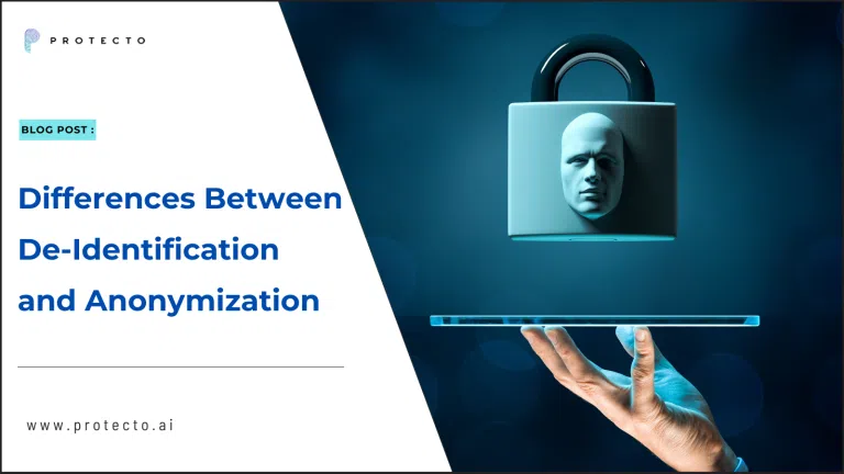 Differences Between De-Identification and Anonymization