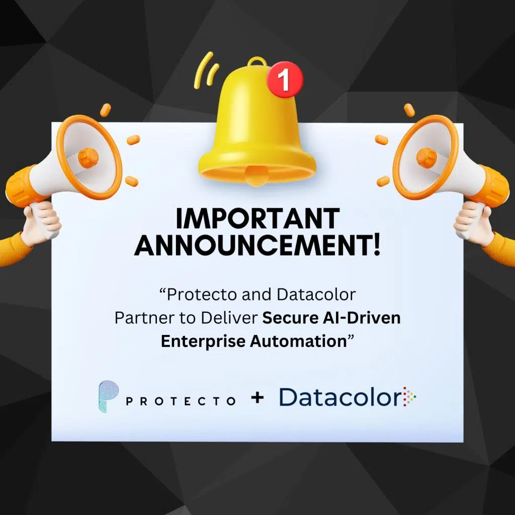 Protecto and Datacolor Partner to Deliver Secure AI-Driven Enterprise Automation